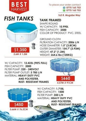 Fish Farming Tanks for sale