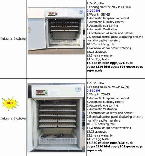 High quality egg incubators for sale