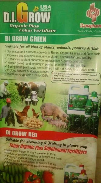 D.I GROW GREEN FOLIAR FERTILIZER