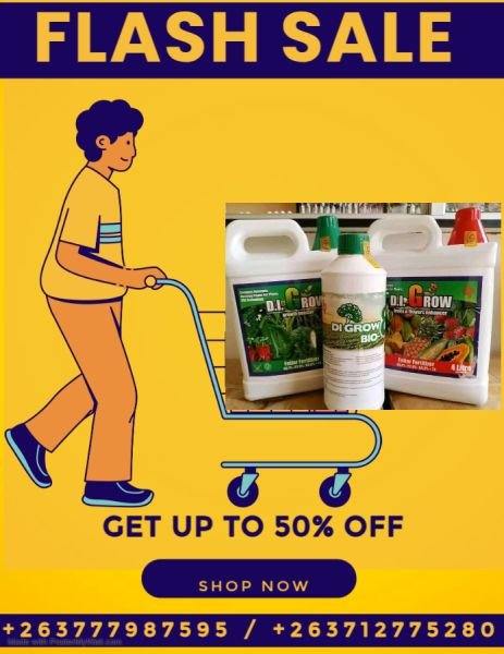 D.I GROW ORGANIC PLUS FOLIAR FERTILIZER